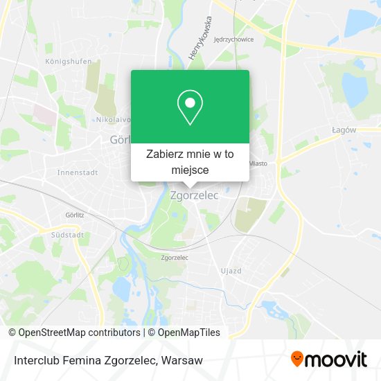 Mapa Interclub Femina Zgorzelec