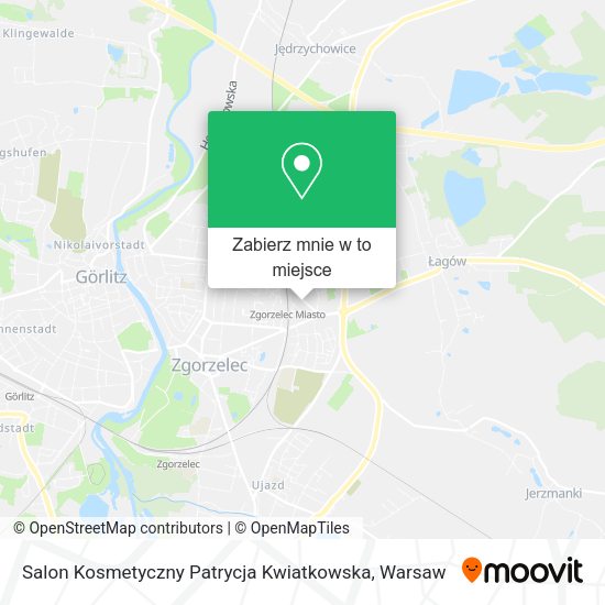 Mapa Salon Kosmetyczny Patrycja Kwiatkowska