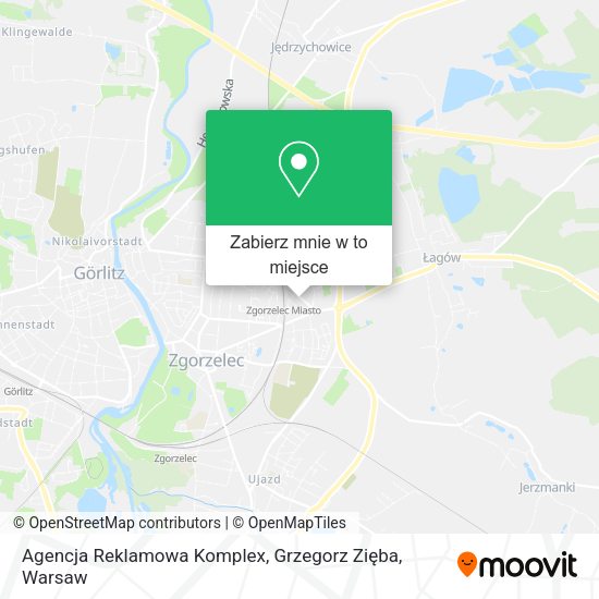 Mapa Agencja Reklamowa Komplex, Grzegorz Zięba