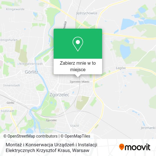 Mapa Montaż i Konserwacja Urządzeń i Instalacji Elektrycznych Krzysztof Kraus