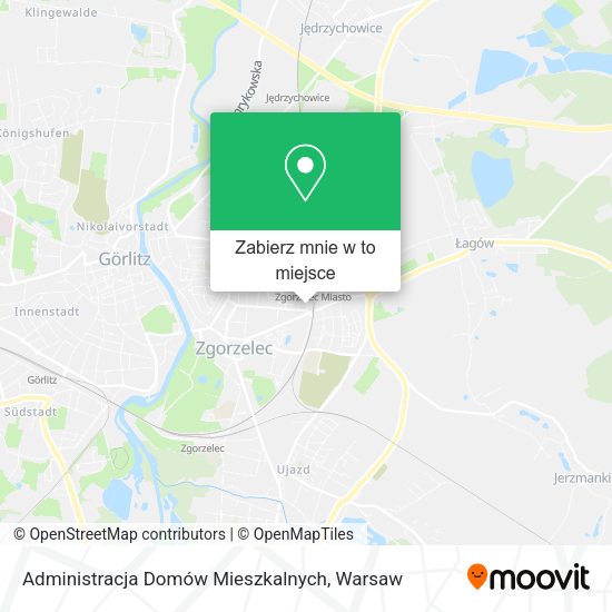 Mapa Administracja Domów Mieszkalnych