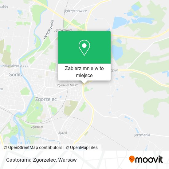 Mapa Castorama Zgorzelec