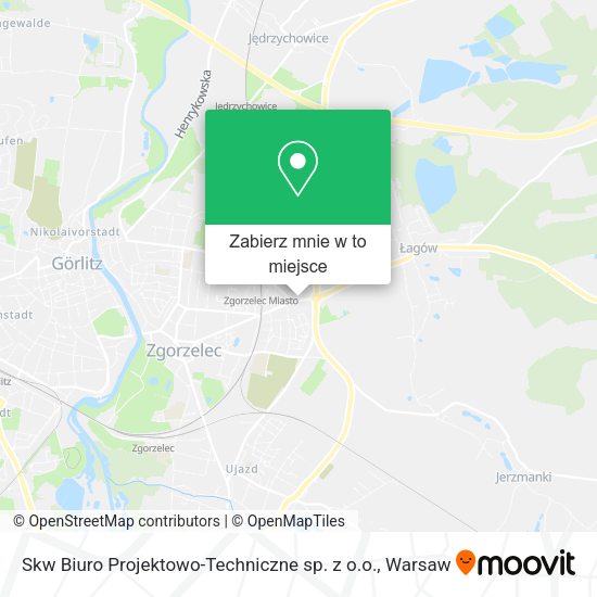 Mapa Skw Biuro Projektowo-Techniczne sp. z o.o.