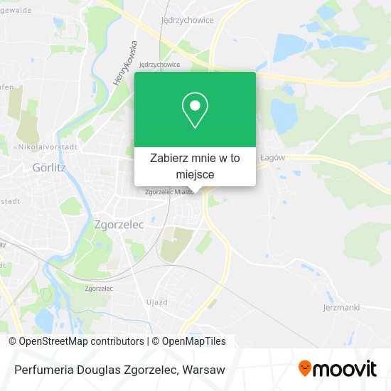 Mapa Perfumeria Douglas Zgorzelec