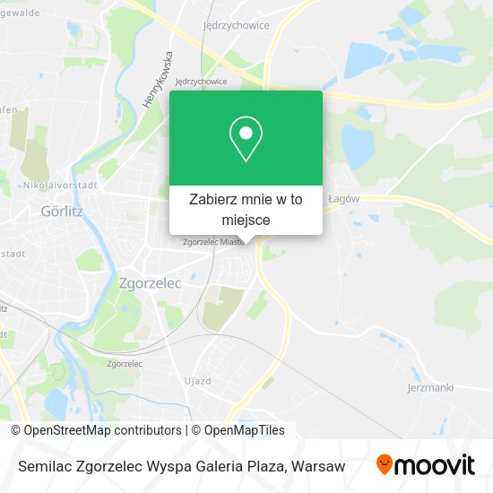 Mapa Semilac Zgorzelec Wyspa Galeria Plaza