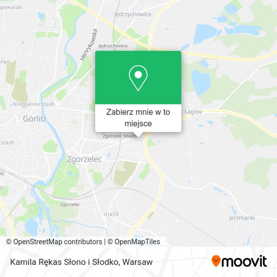 Mapa Kamila Rękas Słono i Słodko