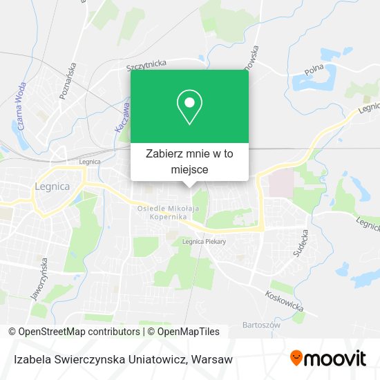 Mapa Izabela Swierczynska Uniatowicz