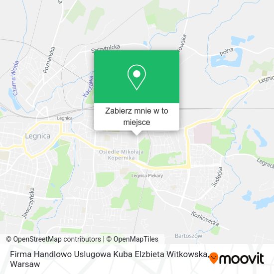 Mapa Firma Handlowo Uslugowa Kuba Elzbieta Witkowska