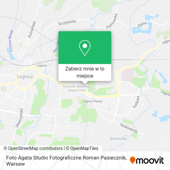 Mapa Foto Agata Studio Fotograficzne Roman Pasiecznik