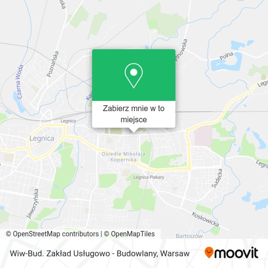 Mapa Wiw-Bud. Zakład Usługowo - Budowlany