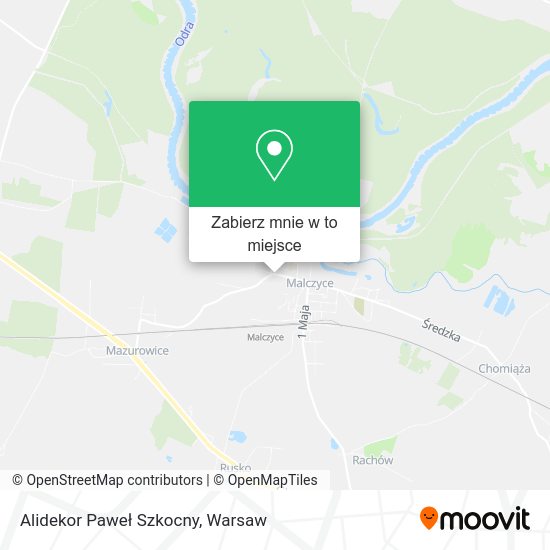 Mapa Alidekor Paweł Szkocny