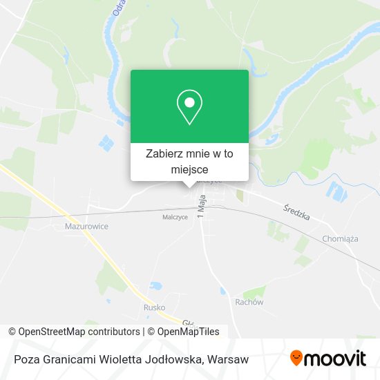 Mapa Poza Granicami Wioletta Jodłowska