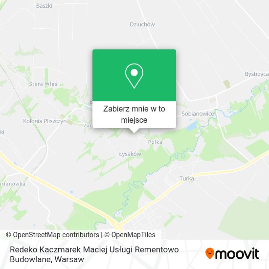 Mapa Redeko Kaczmarek Maciej Usługi Rementowo Budowlane