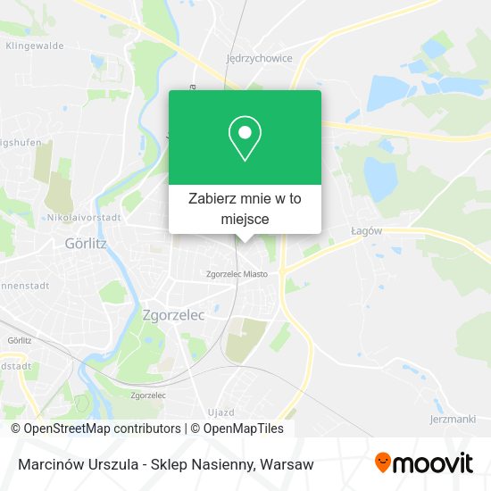 Mapa Marcinów Urszula - Sklep Nasienny