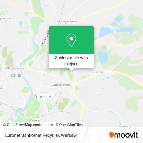 Mapa Euronet Bankomat Recykler