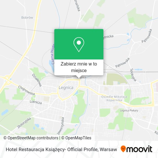 Mapa Hotel Restauracja Książęcy- Official Profile