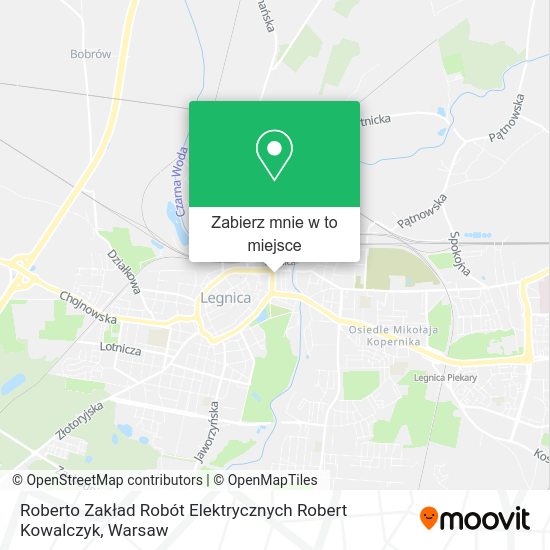 Mapa Roberto Zakład Robót Elektrycznych Robert Kowalczyk