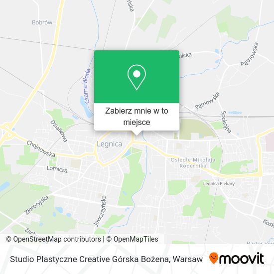 Mapa Studio Plastyczne Creative Górska Bożena