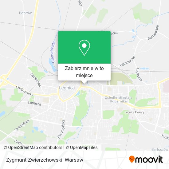 Mapa Zygmunt Zwierzchowski