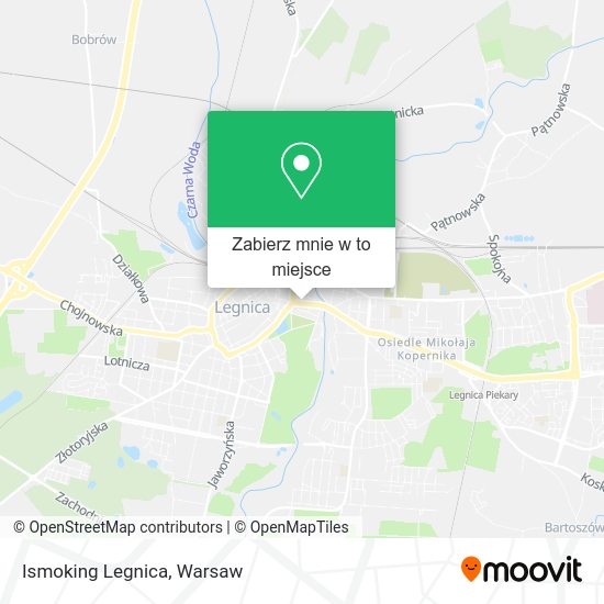 Mapa Ismoking Legnica