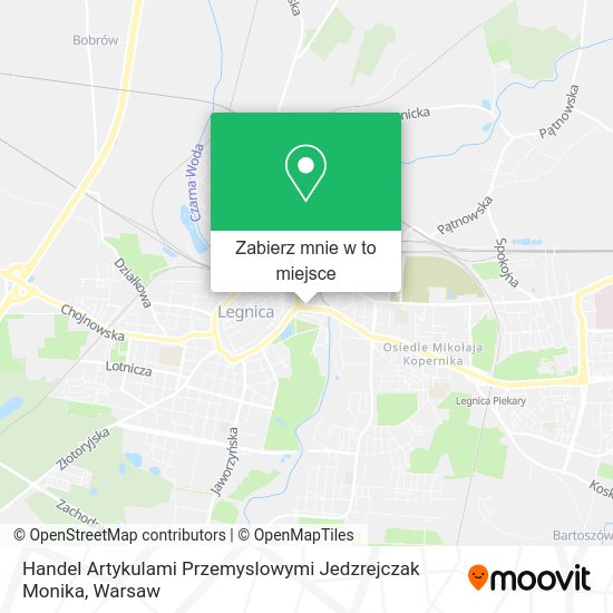 Mapa Handel Artykulami Przemyslowymi Jedzrejczak Monika