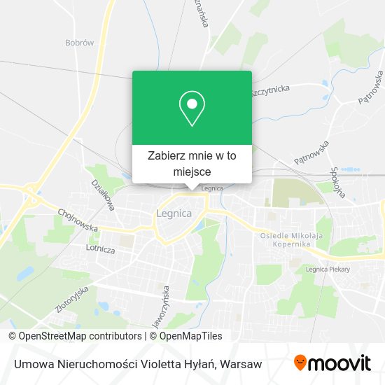 Mapa Umowa Nieruchomości Violetta Hyłań