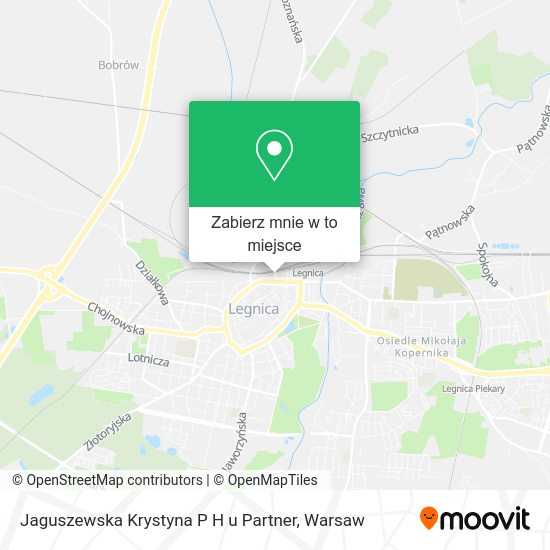 Mapa Jaguszewska Krystyna P H u Partner