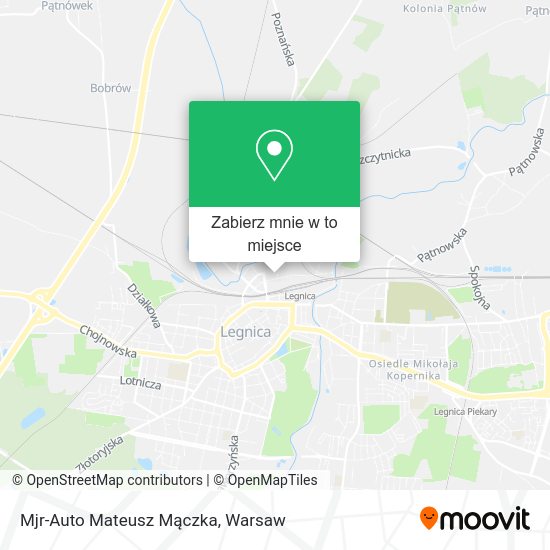 Mapa Mjr-Auto Mateusz Mączka