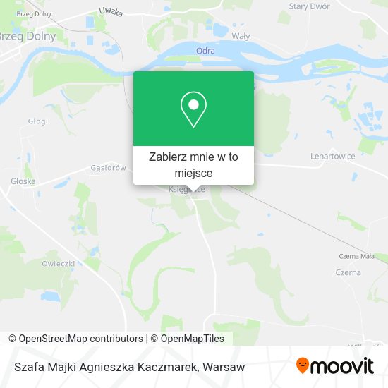 Mapa Szafa Majki Agnieszka Kaczmarek