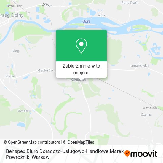 Mapa Behapex Biuro Doradczo-Usługowo-Handlowe Marek Powroźnik