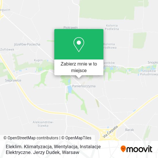 Mapa Eleklim. Klimatyzacja, Wentylacja, Instalacje Elektryczne. Jerzy Dudek