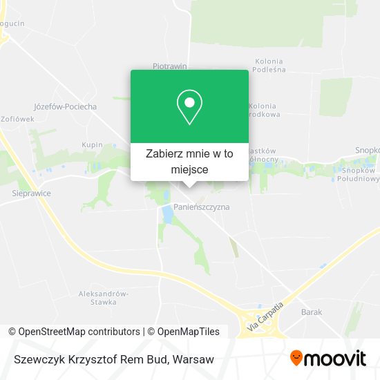 Mapa Szewczyk Krzysztof Rem Bud