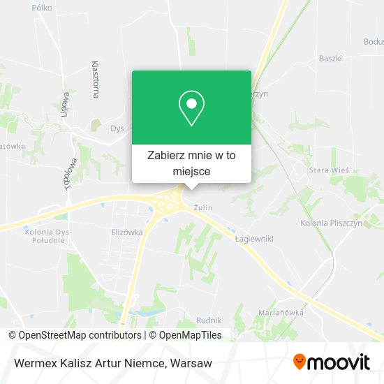 Mapa Wermex Kalisz Artur Niemce