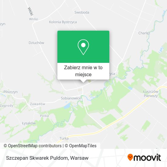 Mapa Szczepan Skwarek Puldom