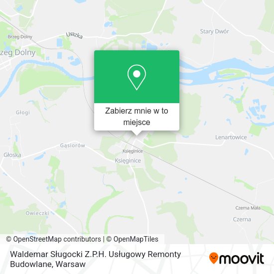 Mapa Waldemar Sługocki Z.P.H. Usługowy Remonty Budowlane