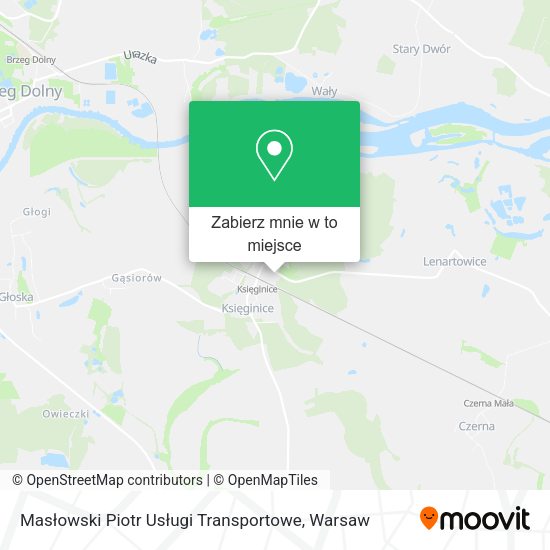 Mapa Masłowski Piotr Usługi Transportowe