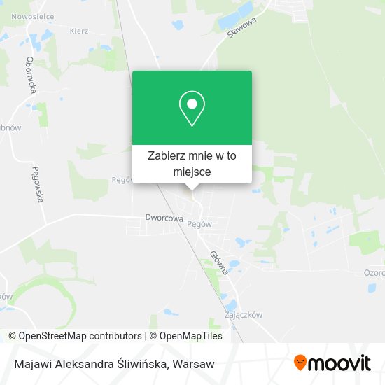 Mapa Majawi Aleksandra Śliwińska