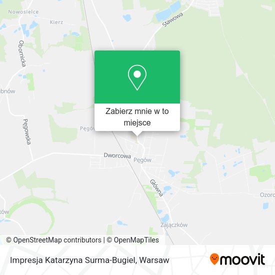 Mapa Impresja Katarzyna Surma-Bugiel