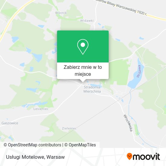 Mapa Usługi Motelowe