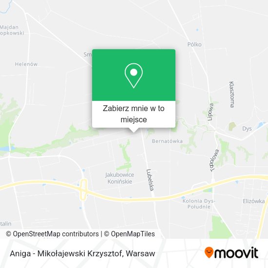 Mapa Aniga - Mikołajewski Krzysztof