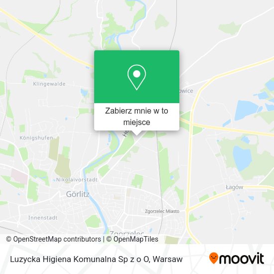 Mapa Luzycka Higiena Komunalna Sp z o O