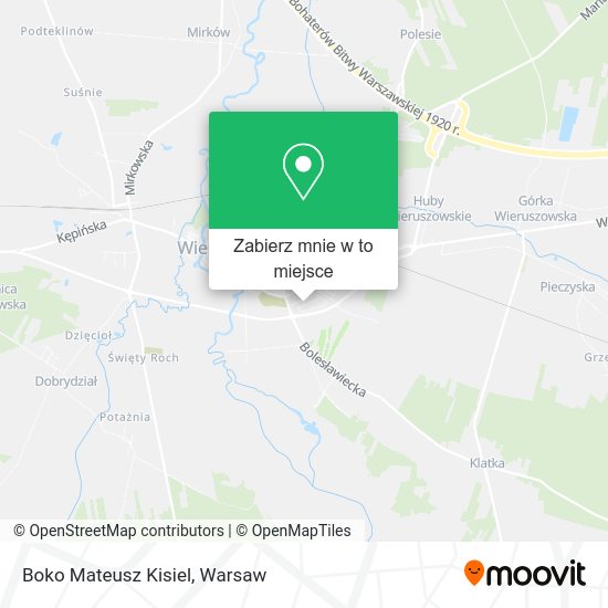 Mapa Boko Mateusz Kisiel