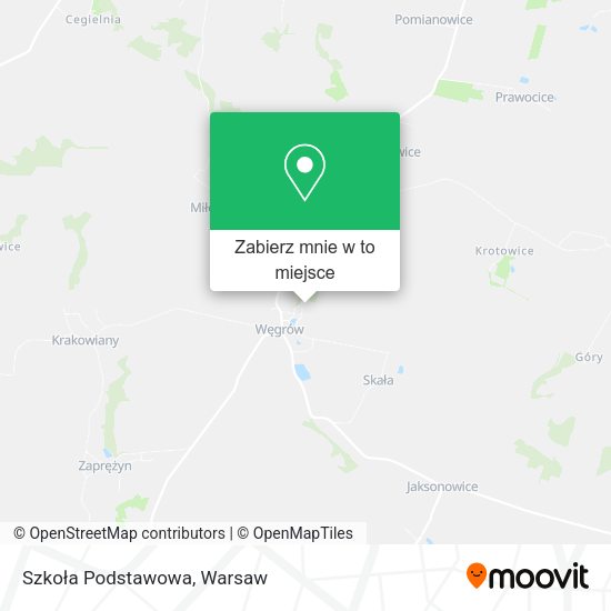 Mapa Szkoła Podstawowa