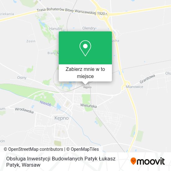 Mapa Obsługa Inwestycji Budowlanych Patyk Łukasz Patyk