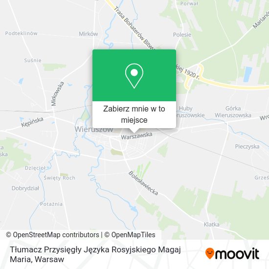 Mapa Tłumacz Przysięgły Języka Rosyjskiego Magaj Maria