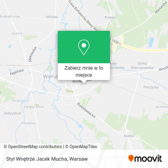 Mapa Styl Wnętrze Jacek Mucha