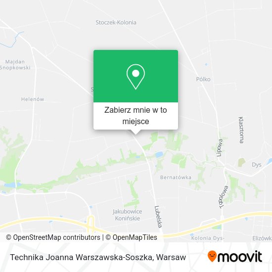 Mapa Technika Joanna Warszawska-Soszka