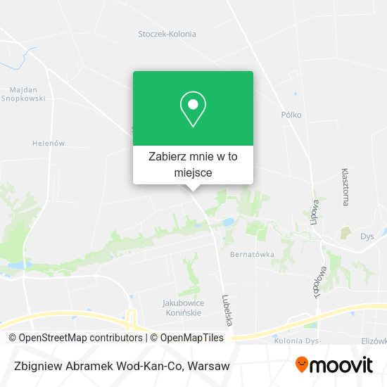 Mapa Zbigniew Abramek Wod-Kan-Co