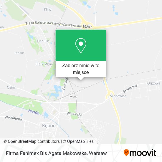 Mapa Firma Fanimex Bis Agata Makowska