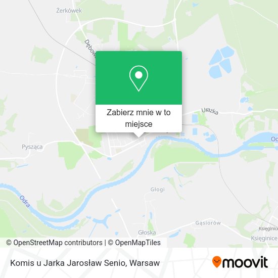 Mapa Komis u Jarka Jarosław Senio